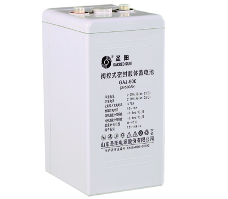 <h2>GAJ系列电池</h2>